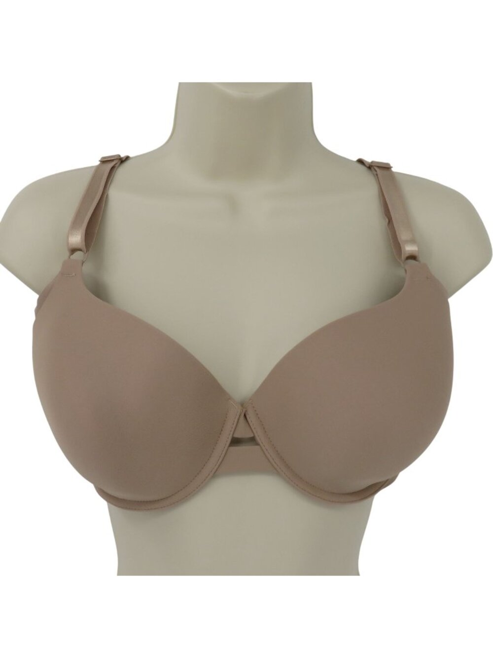 Warners 38C RA3561E Smoothing Comfort Underwire Lightly Lined T Shirt Bra Beige